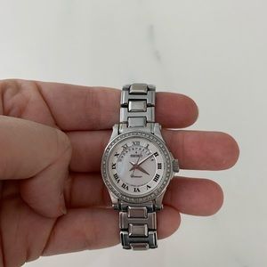 Seiko Premier Diamond Bezel Women’s Watch